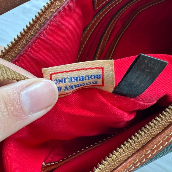 Dooney & Bourke Green Pebble Grain Hobo bag / purse - Picture 6 of 9